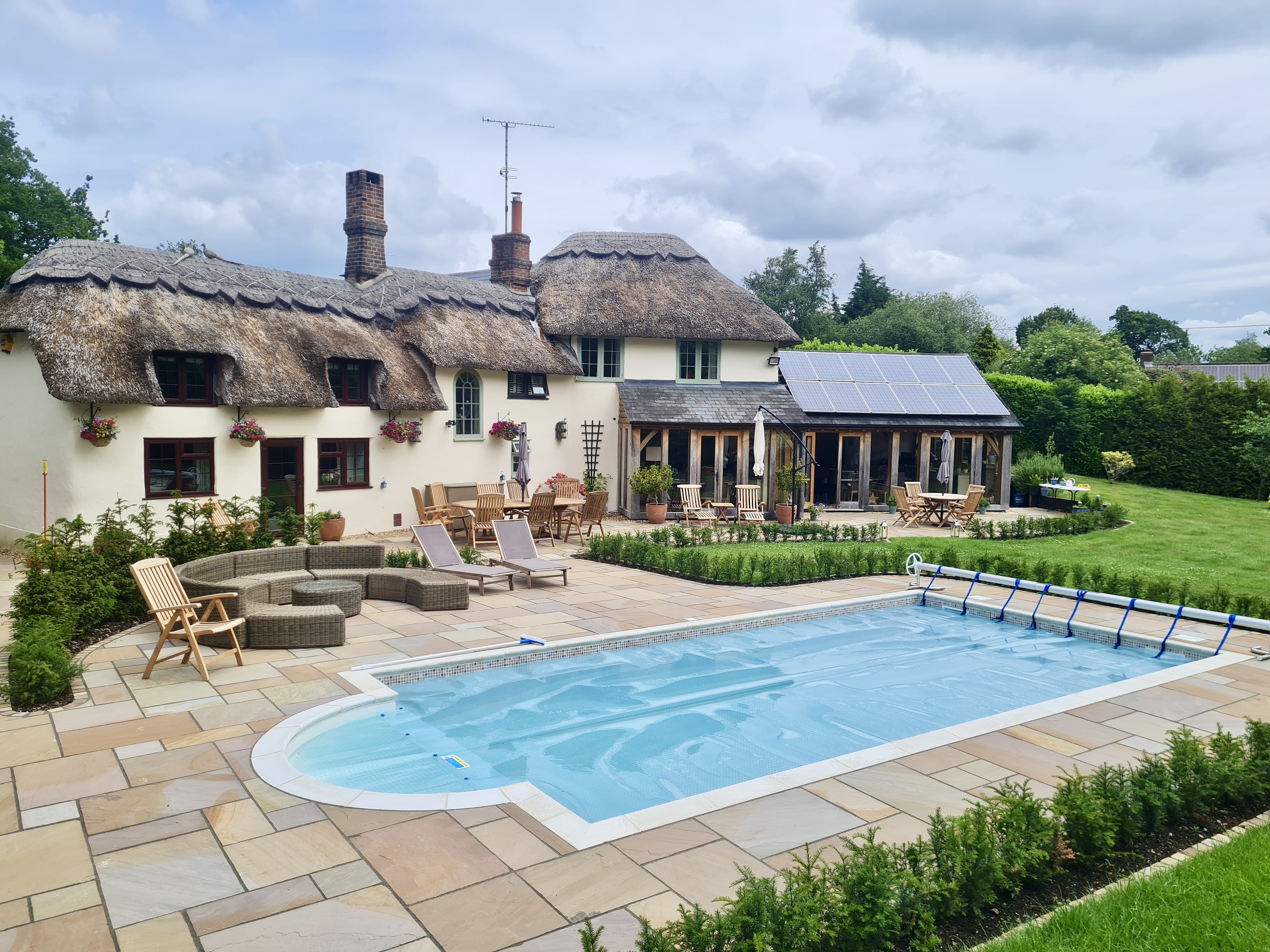 swimming pool surround